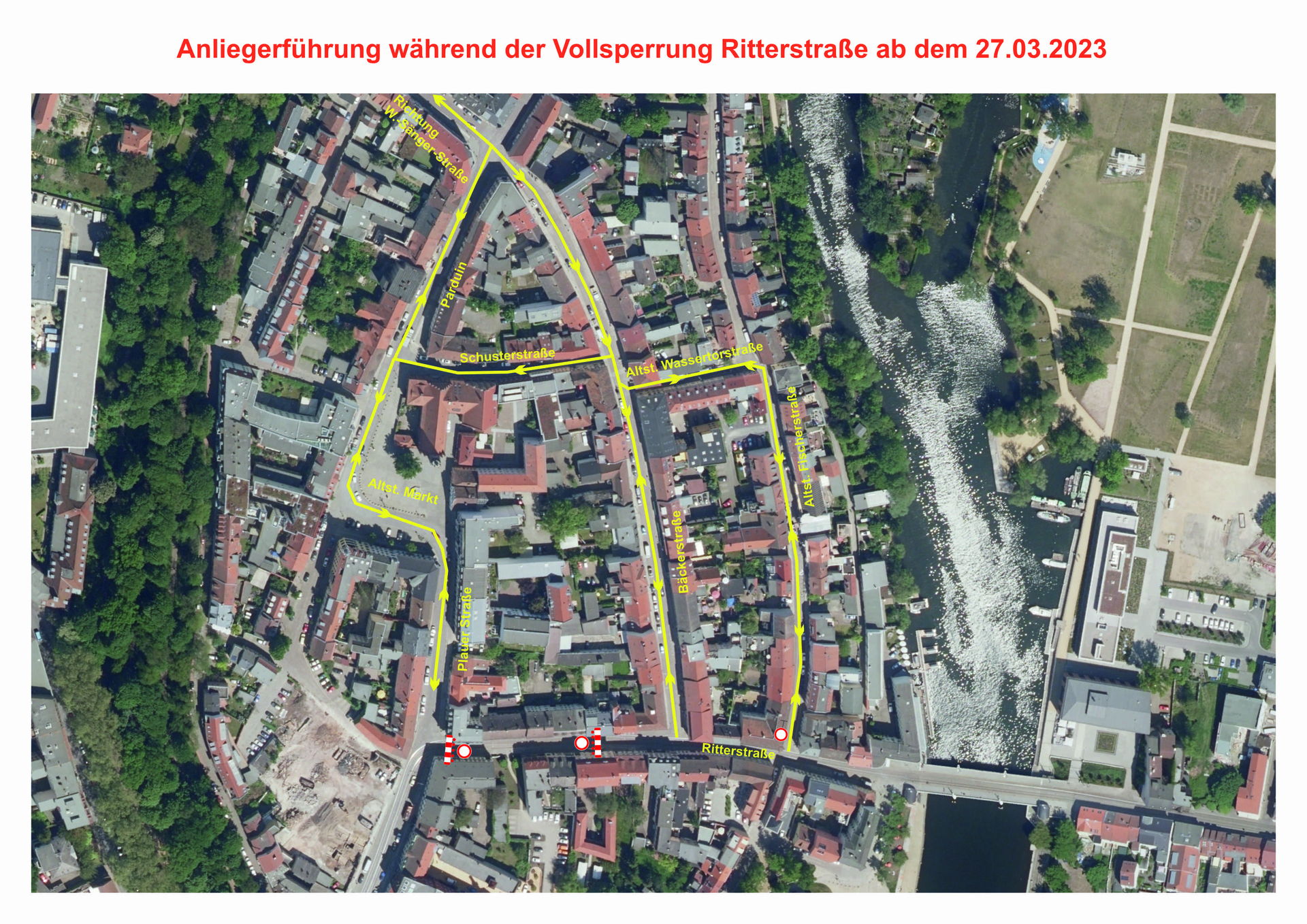 Umleitung_Vollsperrung_Ritterstraße