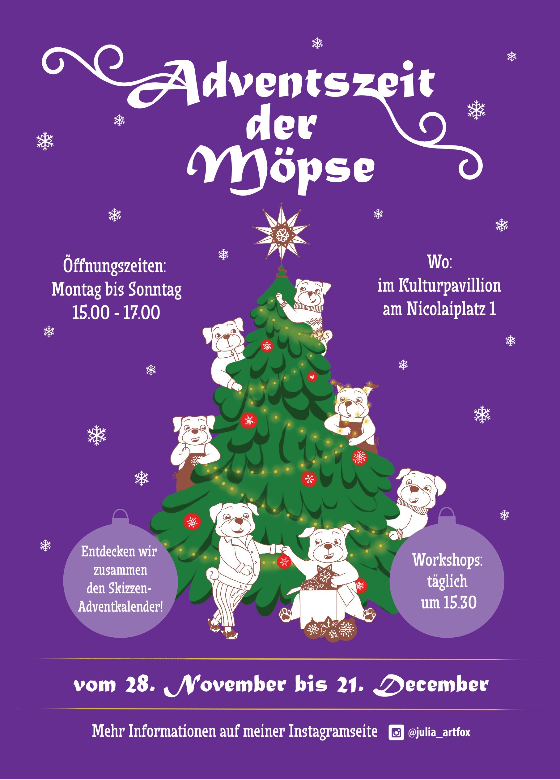 Adventzeit_der_Möpse_Frau_Lahutina_4_