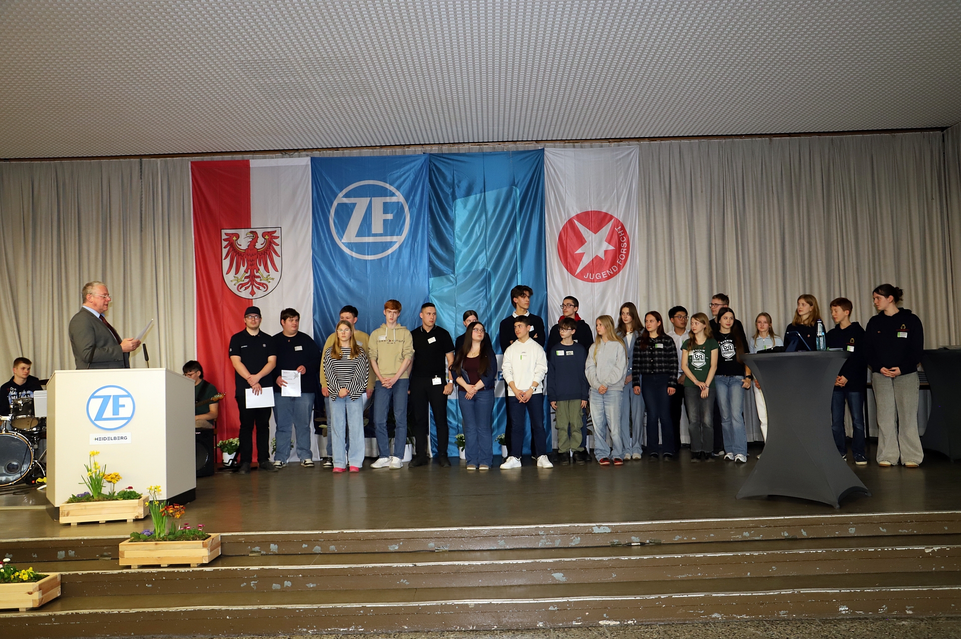 Gruppe von Preisträgern