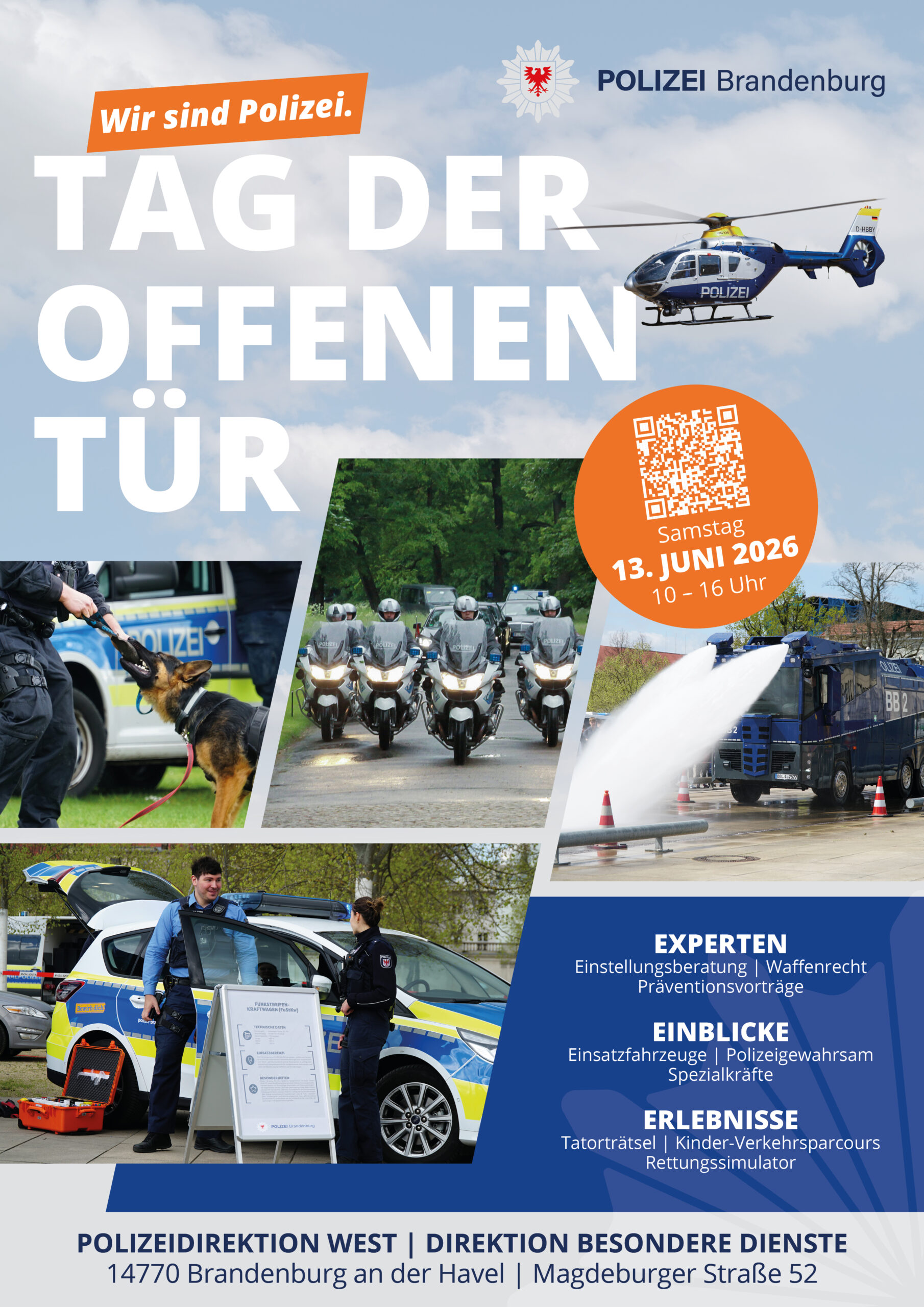 Tag der offenen Tür_Polizeidirektion West_2026 Tag der offenen Tür_Polizeidirektion West_2026