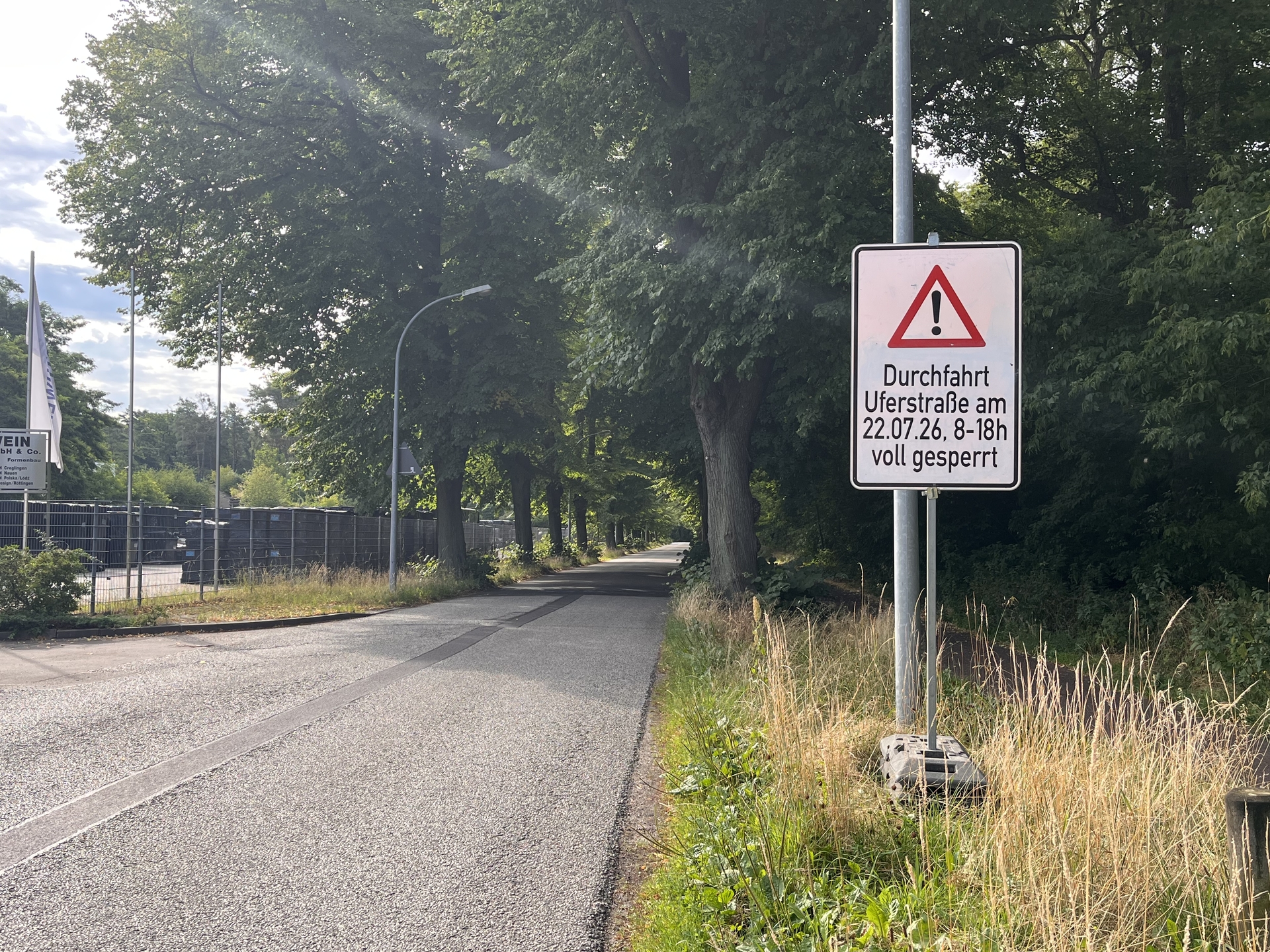 Bauarbeiten_Uferstraße Bauarbeiten_Uferstraße