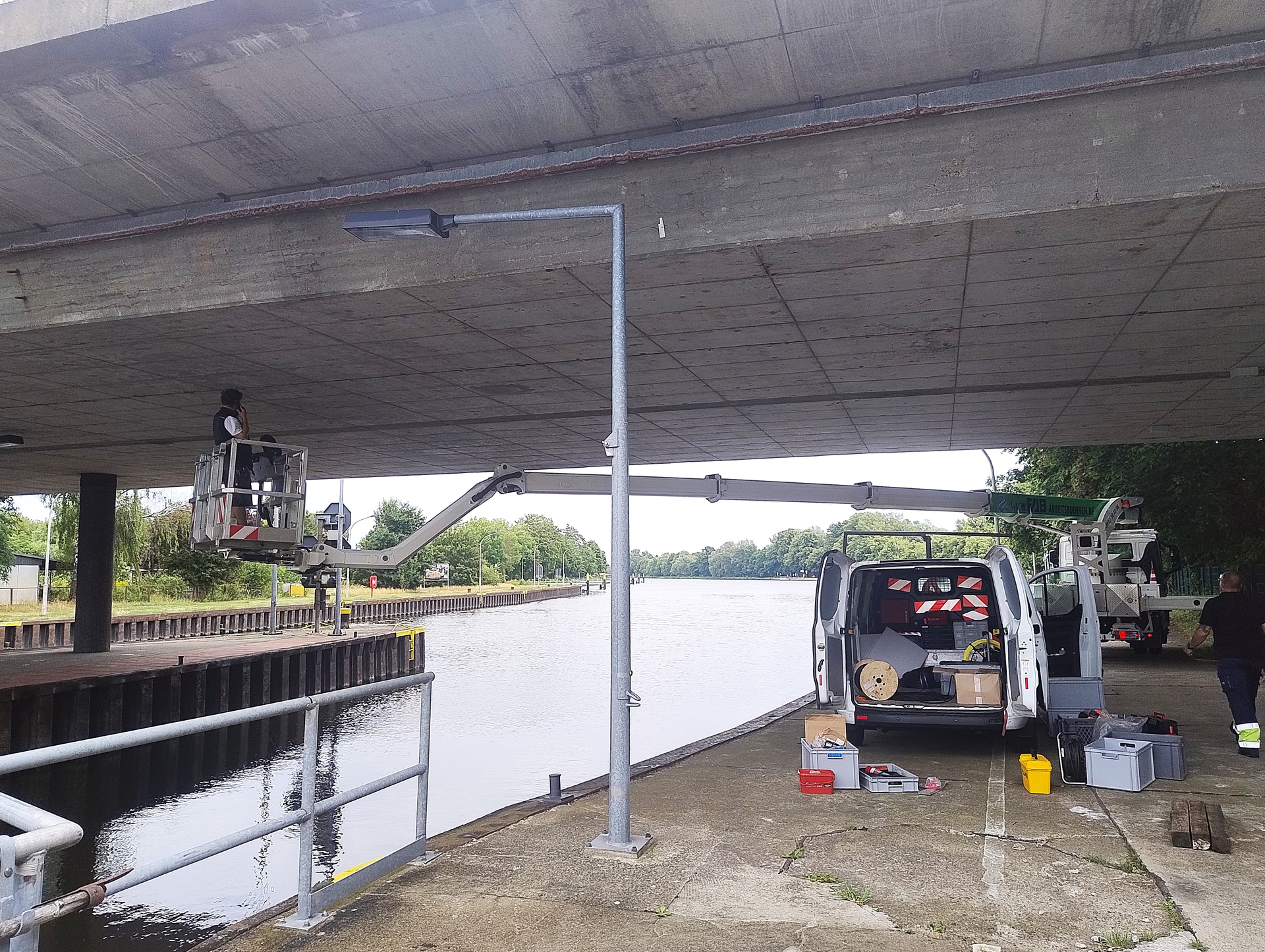 Untersuchung_Schleusenbrücke Untersuchung_Schleusenbrücke